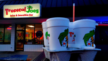 Tropical Joe's Smoothies food