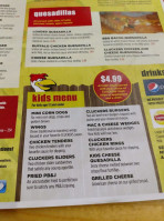 Cluckers Shepherdsville menu