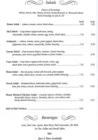 Labellas Italian Piatto menu