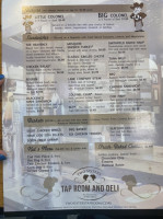 Two Sisters Tap Room And Deli menu