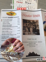 Marathon Diner menu