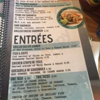 Mr Peabodys Burger and Ale menu