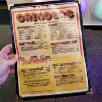 Grinders menu