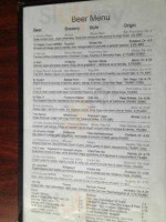 C Bar Restaurant LLC menu