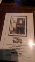 Cherry Street Tavern menu