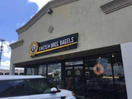 Einstein Bros Bagels outside