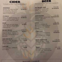 Eris Brewery And Cider House food