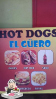 Hotdog El Güero food