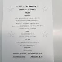 Ristorantemaya menu
