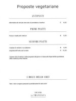 Locanda La Francisca menu