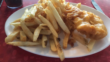 Golden Fish And Chips food