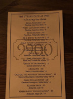 The Steakhouse At 9900 menu