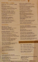 The Country Club Costa Mesa menu