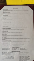 The View Restaurant Bar menu