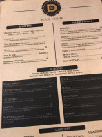 Downing Street Pour House menu