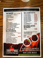 Fairley's Wings More food