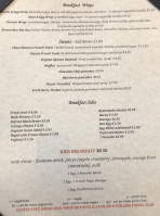 Fusion Grill menu