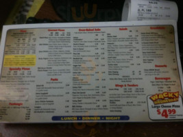 Hungry Howie's Pizza menu