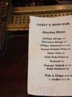 Casey's Irish Pub inside