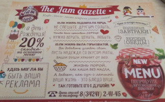 Jam menu