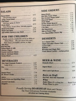 First Carolina Delicatessen menu