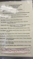 Williams Street Market Deli menu