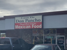 Casa De Don Pancho Mexican Food outside