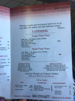 Wowo's Smokin' Hot Bbq menu