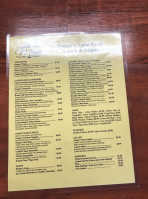 Pampy's Cuban Bakery menu