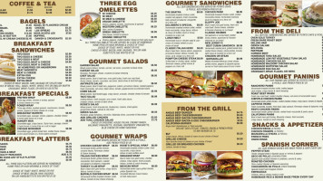 Goldberg's Famous Bagels menu