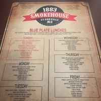 1883 Smokehouse Mobile menu