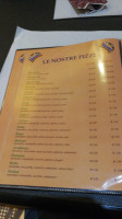 Belvedere Pizzeria menu