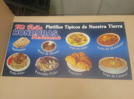 Mi Bella Honduras food