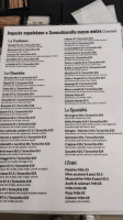 Il Tavernino menu