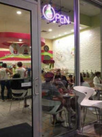 Menchie’s Frozen Yogurt inside