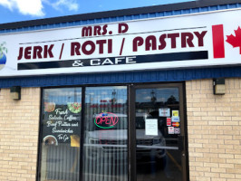 Mrs. D Jerk Roti & Pastry inside