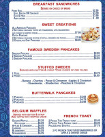 Swedish Pancake House food