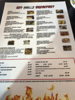 Hot Grillz Diner menu