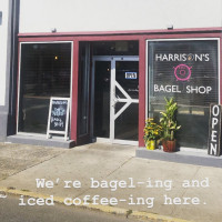 Harrison's Bagel Shop outside