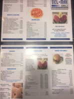 Del Mar Deli menu