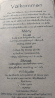 Egastronomi menu