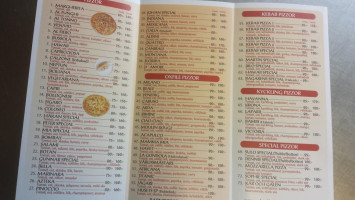 Yusuf Ahmets Pizzeria menu