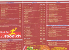 Restaurant Pizzeria Dalbedych menu