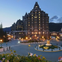 Fairmont Banff Springs – Riverview Special Events outside
