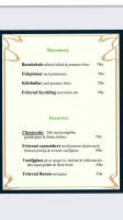 Restaurang Ferali menu