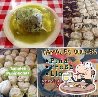 Tamales Purépechas food