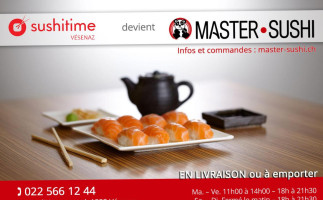 Master Sushi De Sushis à Vésenaz food