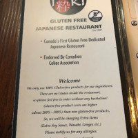 Jun Sushi Japanese Restaurant menu