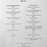 Båthuset Krog menu