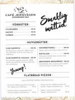 Café Jernvägen menu